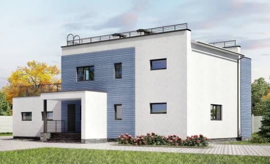 180-012-Л Проект двухэтажного дома, гараж, классический дом из кирпича Владикавказ | Проекты домов от House Expert