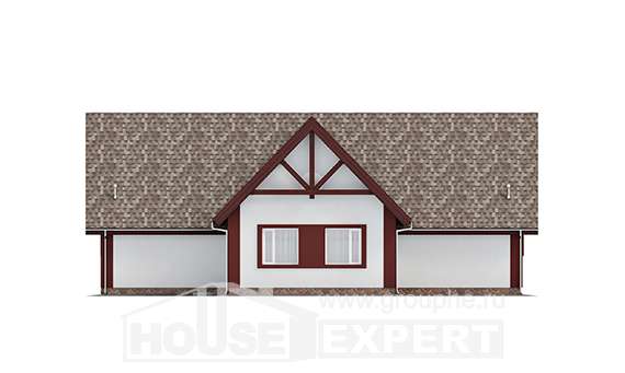 145-002-Л Проект гаража из блока Владикавказ, House Expert