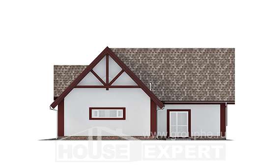 145-002-Л Проект гаража из бризолита Владикавказ, House Expert